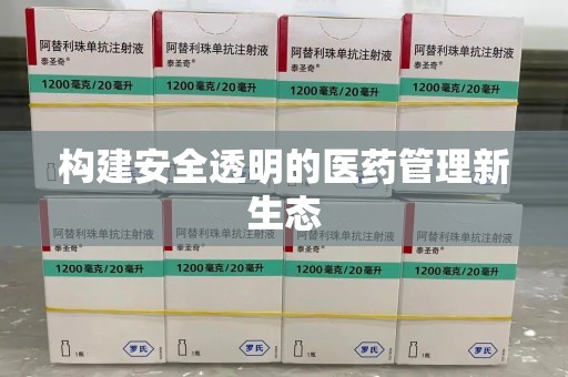 沈阳构建安全透明的医药管理新生态