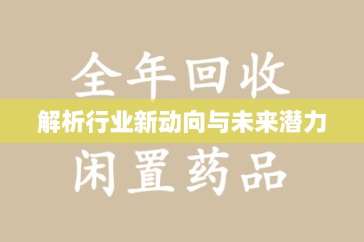 沈阳解析行业新动向与未来潜力